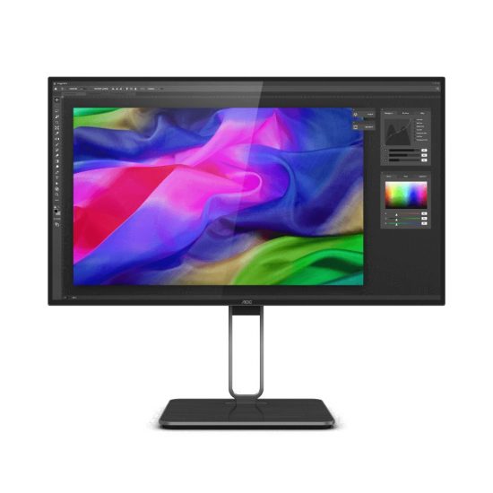 MÀN HÌNH ĐỒ HỌA  AOC 27 INCH U27U2S/74 (UHD, NANO IPS, 60HZ, 4MS, USB-C, HDMI, DisplayPort)