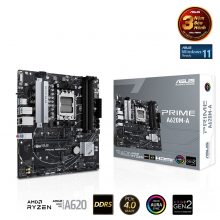 Mainboard Asus PRIME A620M-A (m-ATX, Socket AM5, 4 khe RAM DDR5, Displayport, HDMI, VGA, M.2 PCIe 4.0)