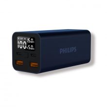 Pin sạc dự phòng Philips DLP5721 20000mAh DIGITAL DISPLAY PD65W + 22.5W, Màu xanh navy (DLP5721VK)