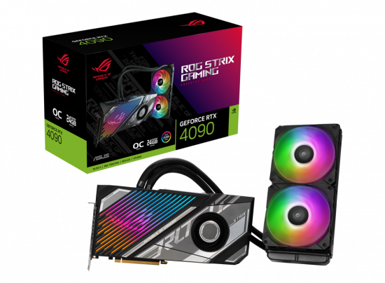 Card màn hình VGA Asus ROG Strix LC GeForce RTX 4090 24GB GDDR6X OC Edition (ROG-STRIX-LC-RTX4090-O24G-GAMING)