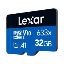 Thẻ nhớ MicroSDHC 32GB LEXAR 633x Class 10, U1, V10, A1, 100MB/s, No Adapter (LMS0633032G-BNNNG)