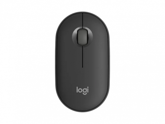 Chuột không dây Logitech Pebble 2 M350s Tonal Graphite, Bluetooth, 3 thiết bị, 4000 DPI, Silent Touch (910-006988)