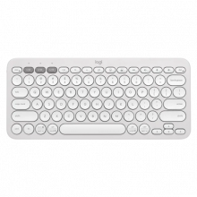 Bàn phím không dây Bluetooth Logitech Pebble Keys 2 K380s, Tonal White (920-011754)