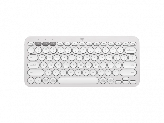 Bàn phím không dây Bluetooth Logitech Pebble Keys 2 K380s, Tonal White (920-011754)