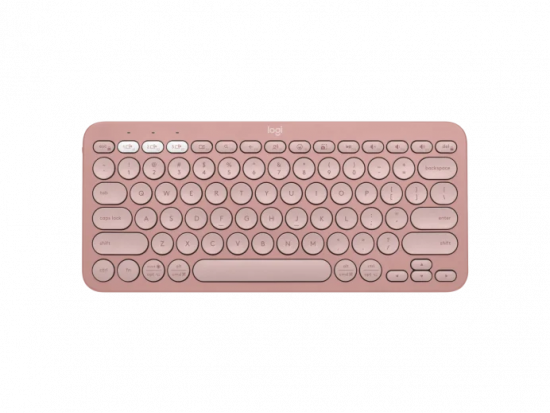 Bàn phím không dây Bluetooth Logitech Pebble Keys 2 K380s, Tonal Rose (920-011755)