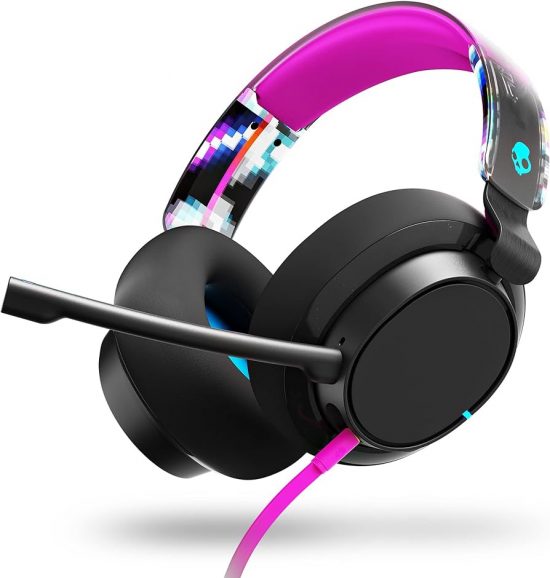 Tai Nghe Gaming Skullcandy SLYR Pro BLACK (SK-S6SPY-P003, Cáp AUX 3.5mm, Cáp USB-C)