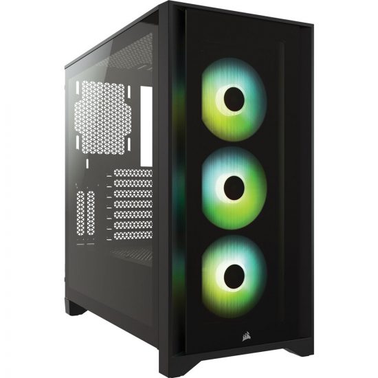 Vỏ case Corsair iCUE 4000X RGB Mid Tower TG Black (CC-9011204-WW)