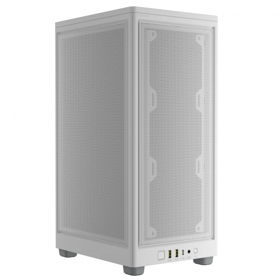 Vỏ case Corsair iCUE 2000D Airflow Mini-ITX White (CC-9011245-WW)