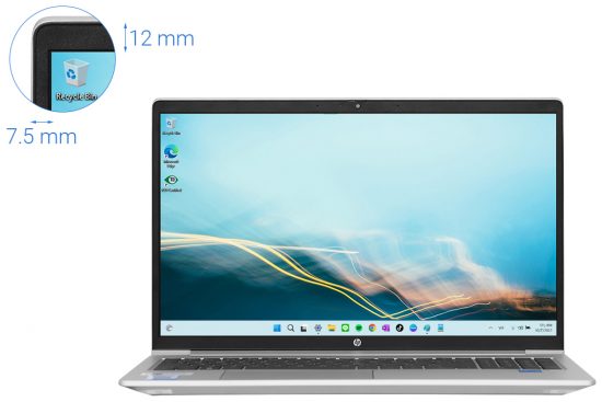 Laptop HP Probook 450 G8 (614K1PA) (i5-1135G7, Ram 4GB, SSD 256GB, màn hình 15.6inch FHD, Win 11 bản quyền, màu bạc, chính hãng)