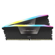 Ram Desktop DDR5 64GB (2x32GB) 5600MHz Corsair Vengeance RGB Black (CMH64GX5M2B5600C40)