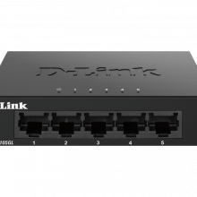 Switch D-Link 5 Ports Gigabit 10/100/1000 Mbps Metal Unmanaged (DGS-105GL)