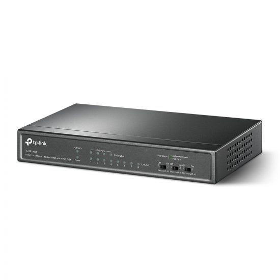 Switch Desktop TP-Link 8-Port 10/100Mbps with 4-Port PoE (TL-SF1008P)