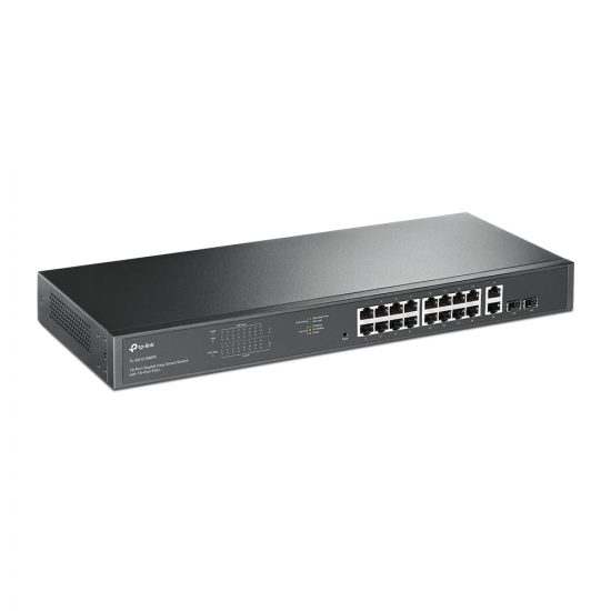 Smart Switch TP-Link 18-Port Gigabit Easy with 16-Port PoE+ (TL-SG1218MPE)