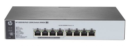 Switch HPE OfficeConnect 1820 8G PoE+ 65W (J9982A)