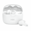 Tai nghe True Wireless JBL Tune Beam White (Bluetooth 5.3, IP54, Pin 12 giờ, ANC)