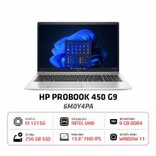 Laptop HP Probook 450 G9 6M0Y4PA (Core i3-1215U, RAM 8GB, 256GB SSD, Màn Hình 15.6inch FHD, Intel UHD Graphics, Windows 11)