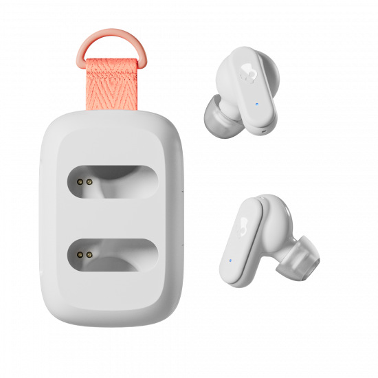 Tai Nghe True Wireless Skullcandy Dime 3 Bone (Bluetooth 5.2, Chuẩn kháng nước IPX4)