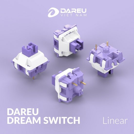 Bộ switch thay thế DareU Dream (Linear) Hotswap - Bộ 45 switch