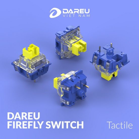 Bộ switch thay thế DareU Firefly (Tactile) Hotswap - Bộ 45 switch