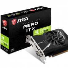 Card màn hình VGA MSI GeForce GT 1030 AERO ITX 2GD4 OCV1 (2G DDR4, 64-bit, HDMI, VGA)