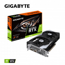 Card màn hình VGA Gigabyte GeForce RTX 3050 WINDFORCE OC 8G GDDR6 (N3050WF2OC-8GD)