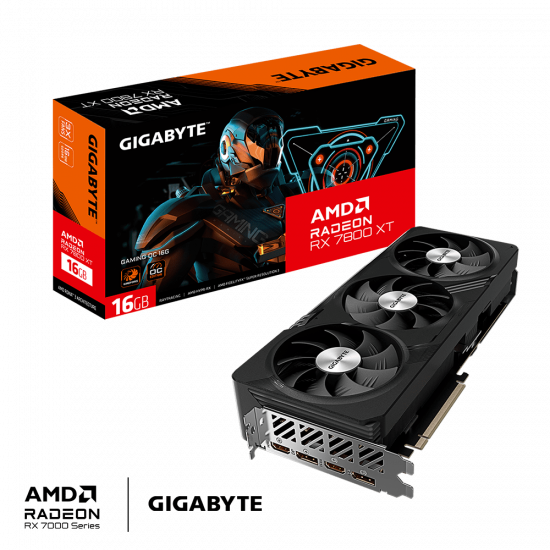 Card màn hình VGA Gigabyte Radeon RX 7800 XT GAMING OC 16G GDDR6 (R78XTGAMING OC-16GD)