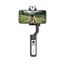 Tay cầm chống rung Gimbal cho điện thoại HOHEM iSteady V2, Màu Đen, Tích hợp cảm biến AI