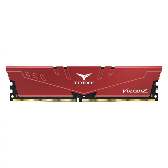 RAM Desktop DDR4 8GB 3200MHz TeamGroup Vulcan Z Gaming, Tản nhôm đỏ (TLZRD48G3200HC16F01)