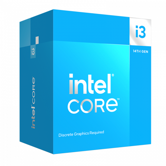 CPU Intel Core i3 14100F (3.5GHz Up To 4.7GHz, 4 Nhân 8 Luồng, 12MB Cache, 58W, Socket LGA1700, No GPU)