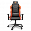 Ghế Gaming COUGAR ARMOR AIR, Màu Đen - Cam, Thiết kế mặt lưng kép (CHRCR-ARMOR-AIR)