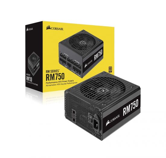 Nguồn máy tính Corsair RM750 750W 80 Plus Gold Full Modular (CP-9020234-NA)