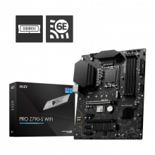 Mainboard MSI PRO Z790-S WIFI (LGA 1700, 4x DDR5, HDMI, Displayport, M.2 PCIe 4.0, WiFi 6E, ATX)