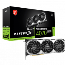 Card màn hình VGA MSI GeForce RTX 4070 SUPER 12G VENTUS 3X OC GDDR6X