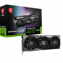 Card màn hình VGA MSI GeForce RTX 4070 Ti SUPER 16G GAMING X SLIM GDDR6X