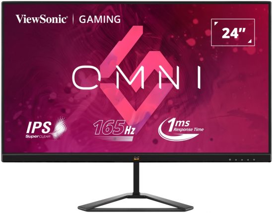 Màn Hình Viewsonic 23.8inch VX2479-HD-PRO (Full HD, Tấm Nền IPS, Tần Số Quét 165Hz, Tốc Độ Phản Hồi 1ms)