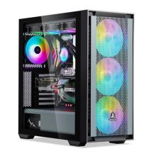 Vỏ Case Segotep Gank 360 Black (Mid Tower, E-ATX, Chưa bao gồm Fan, Max 11 Fan)