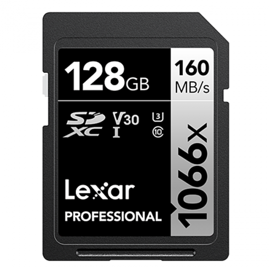 Thẻ Nhớ SDXC 128GB LEXAR 1066X (LSD1066128G-BNNNG)