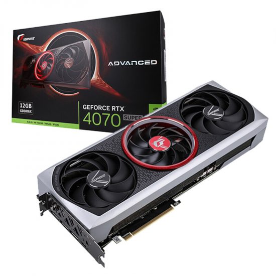 Card màn hình VGA Colorful iGame GeForce RTX 4070 SUPER Advanced OC 12GB-V GDDR6X