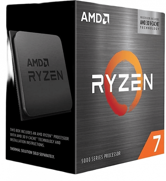 CPU AMD Ryzen 7 5700X3D (3.0GHz Up To 4.1GHz, 8 Nhân 16 Luồng, 100MB Cache, 105W, Socket AM4, No GPU)