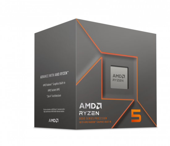 CPU AMD Ryzen 5 8500G (3.5GHz Up To 5.0GHz, 6 Nhân 12 Luồng, 22MB Cache, 65W, Socket AM5, Radeon 740M)