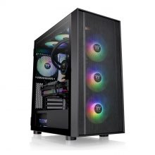 Vỏ Case Thermaltake H570 TG ARGB Black (Mid Tower, E-ATX, Sẵn 3 Fan ARGB, Max 7 Fan, Kính cường lực có bản lề)