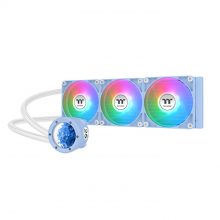 Tản nhiệt nước CPU AIO Thermaltake TH360 V2 Ultra ARGB Sync 360mm Hydrangea Blue, Block LCD (CL-W420-PL12BU-A)