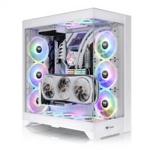 Vỏ Case Thermaltake CTE E600 MX Snow (Mid Tower, E-ATX, Chưa bao gồm Fan, Max 14 Fan, 2 tùy chọn mặt trước)