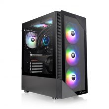 Vỏ Case Thermaltake View 200 TG ARGB Black (Mid Tower, ATX, Sẵn 3 Fan ARGB, Max 6 Fan)