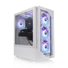 Vỏ Case Thermaltake View 200 TG ARGB Snow (Mid Tower, ATX, Sẵn 3 Fan ARGB, Max 6 Fan)