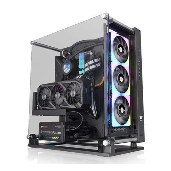 Vỏ Case Thermaltake Core P3 TG Pro Black (Mid Tower, E-ATX, Wall Mount, Chưa bao gồm Fan, Max 6 Fan)