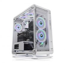 Vỏ Case Thermaltake Core P6 TG Snow (Mid Tower, CEB, Wall Mount, 3 mặt kính cường lực, Chưa bao gồm Fan, Max 13 Fan)