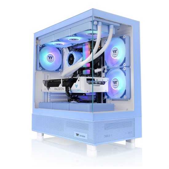 Vỏ Case Thermaltake View 270 TG ARGB Hydrangea Blue (Mid Tower, E-ATX, Sẵn 1 Fan ARGB, Max 9 Fan)