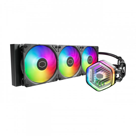 Tản nhiệt nước CPU CoolerMaster MasterLiquid 360 ATMOS ARGB Black (MLX-D36M-A25PZ-R1)