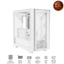 Vỏ Case Asus A21 White (Mid Tower, m-ATX, 1 mặt kính cường lực, Chưa bao gồm Fan, Max 7 Fan)